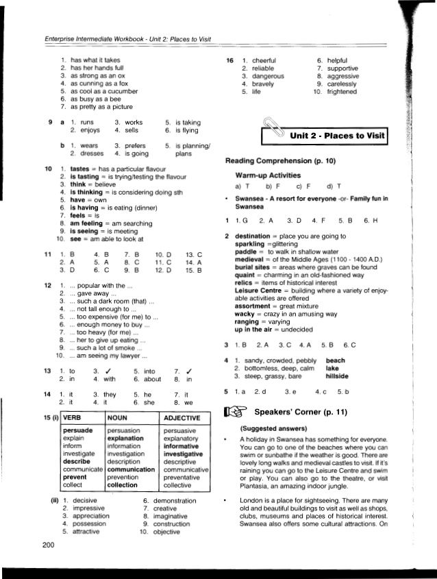 access 2 workbook гдз